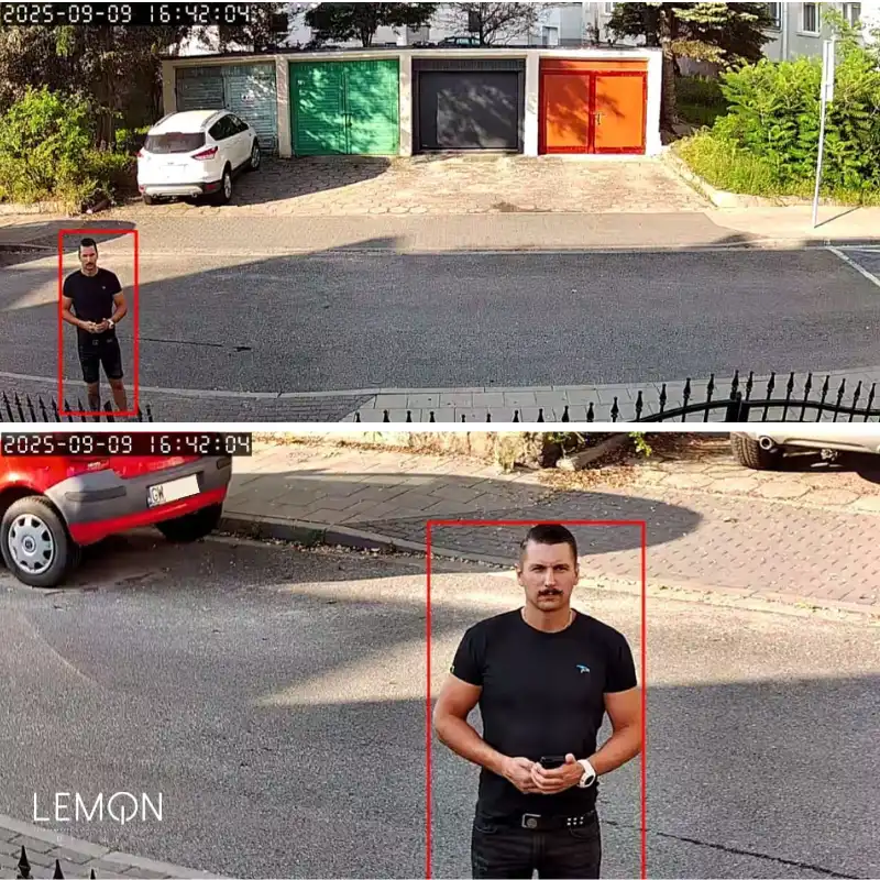 Kamera zewnętrzna WiFi z inteligentną detekcją człowieka Lemon Orion Pro
